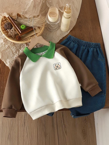 Осенняя детская толстовка для мальчиков, детский свитшот для отдыха