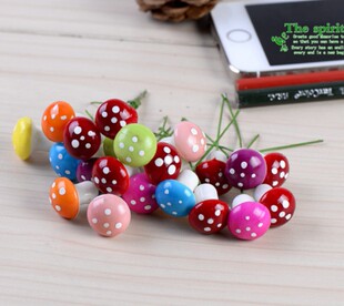 DIY组装 蘑菇 苔藓微景观摆件 泡沫 小蘑菇 小摆件玩具