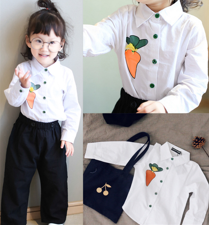 Chemise enfant à manche longue - Ref 2083088 Image 1