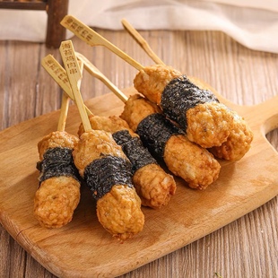 关东煮海苔鸡肉棒可烧烤炸煮火锅丸子罗森711便利店同款速食商用