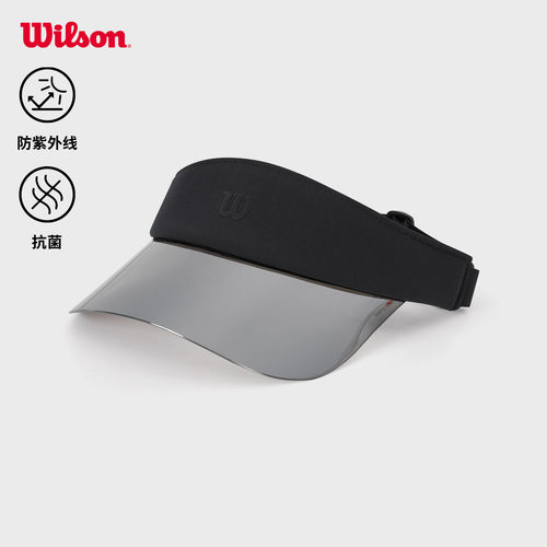 Wilson威尔胜官方26年新款男女通用抗菌可调节网球运动空顶帽子