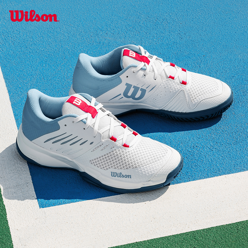 Wilson威尔胜KAOS疾速系列女款专业网球鞋成人跑步舒适透气运动鞋