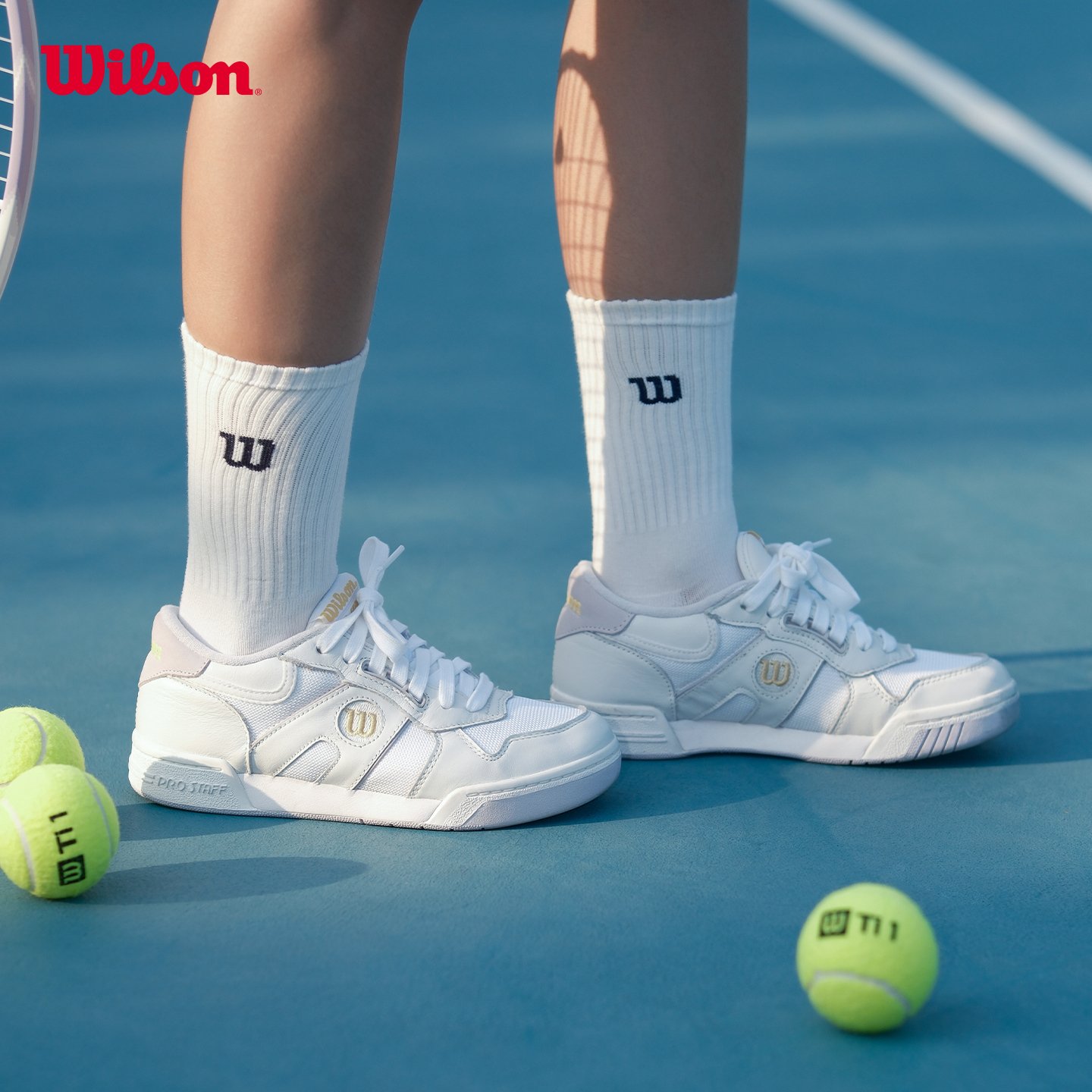 威尔胜女士经典网球鞋