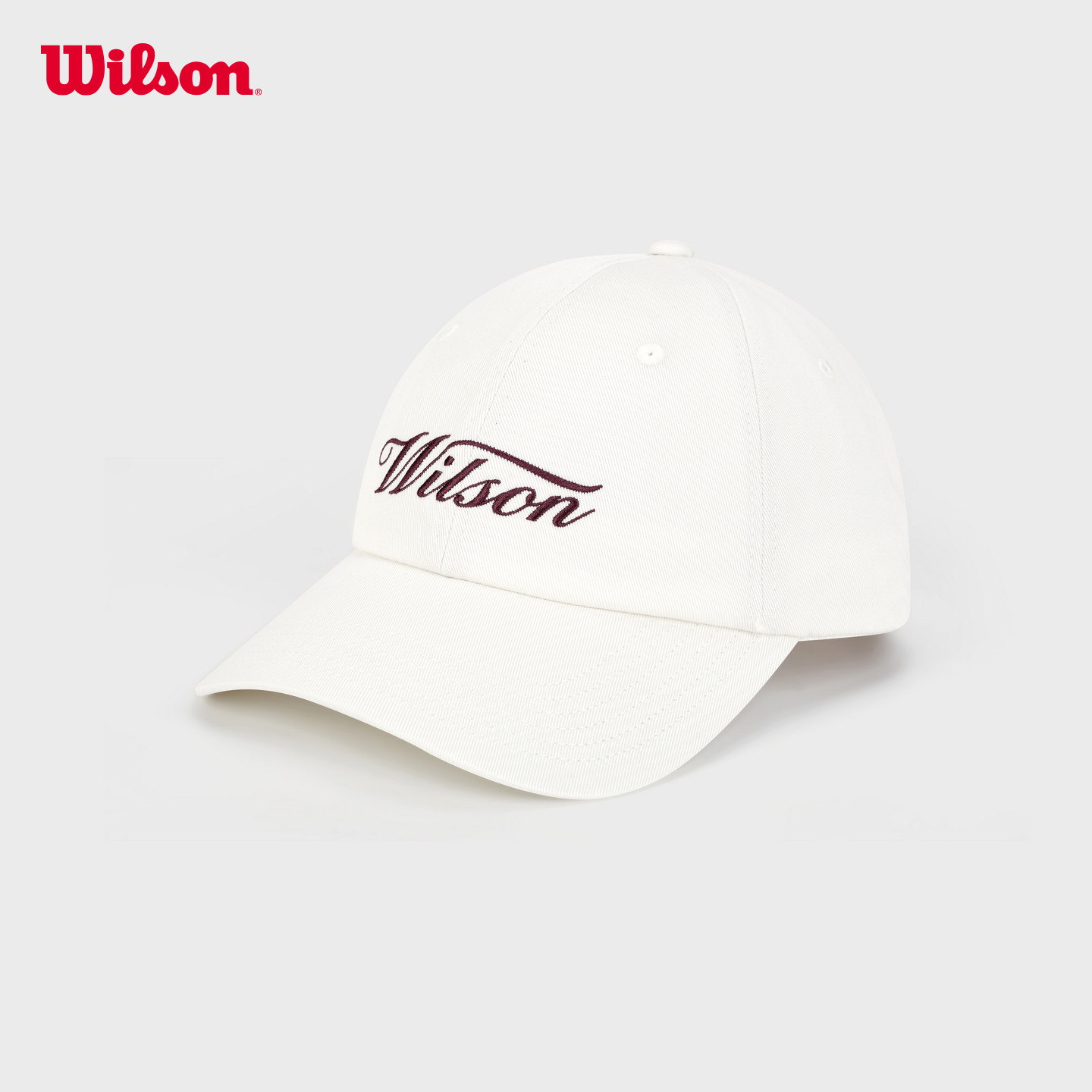 Wilson威尔胜26新款男女同款可调节设计舒适贴合网球运动棒球帽子