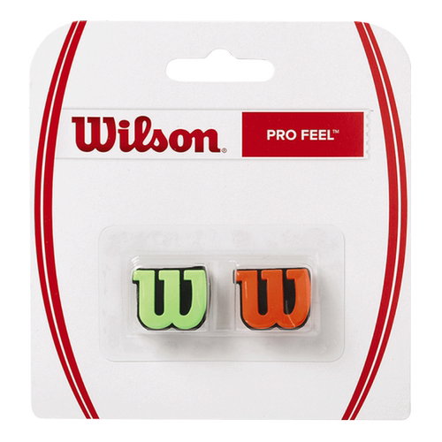 Wilson威尔胜多色logo比赛训练树硅胶配件网球训练2只装避震器