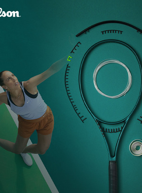 Wilson威尔胜官方环保塑料适配BLADE V9系列网球拍护线管专业配件