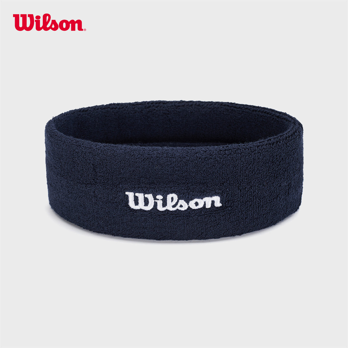 Wilson威尔胜26年新款男女通用头带百搭运动吸汗弹力贴合网球发带