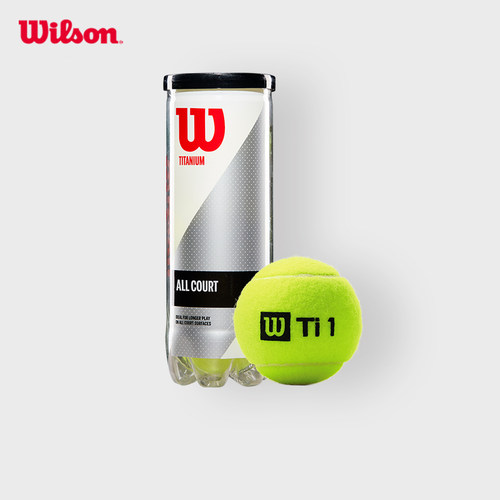Wilson威尔胜Titanium网球3只装