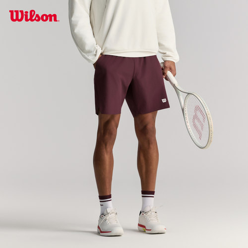 Wilson男士网球运动短裤