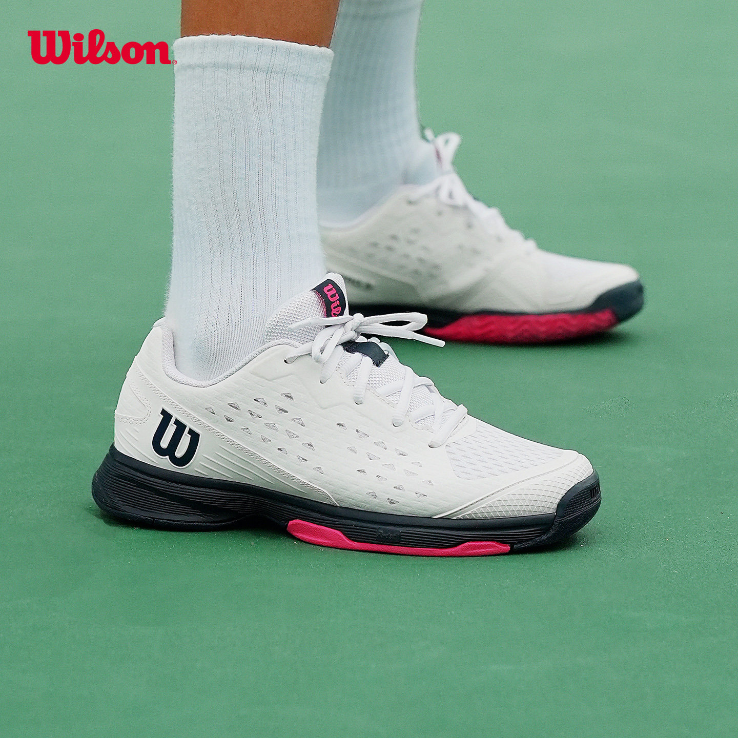Wilson青少年RUSHPRO网球鞋图片