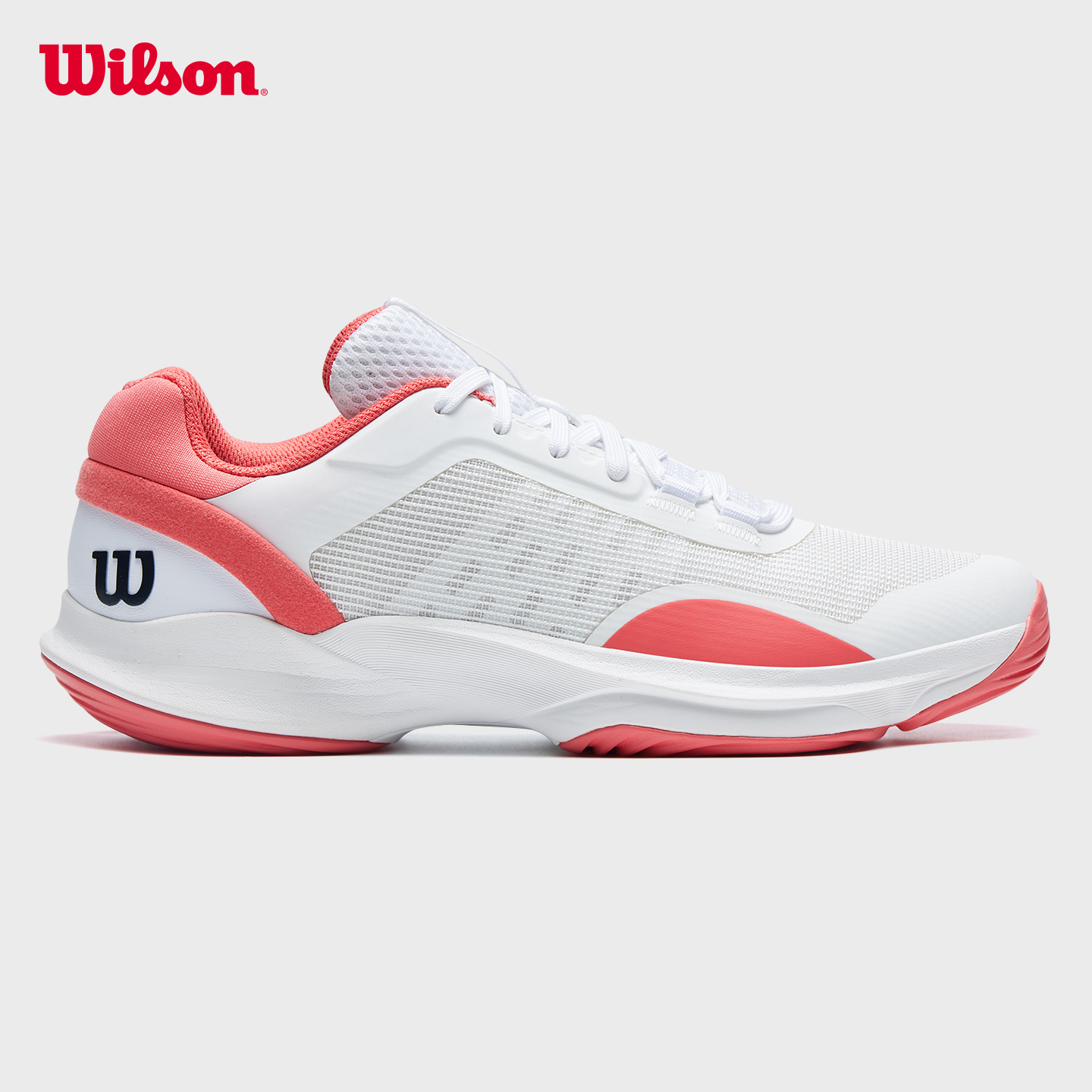 Wilson威尔胜官方25年新款女士运动耐磨透气Padel板式笼式网球鞋