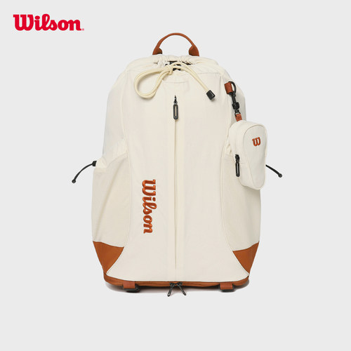 Wilson威尔胜轻量网球背包多功能大容量鞋仓百搭抽绳运动双肩包