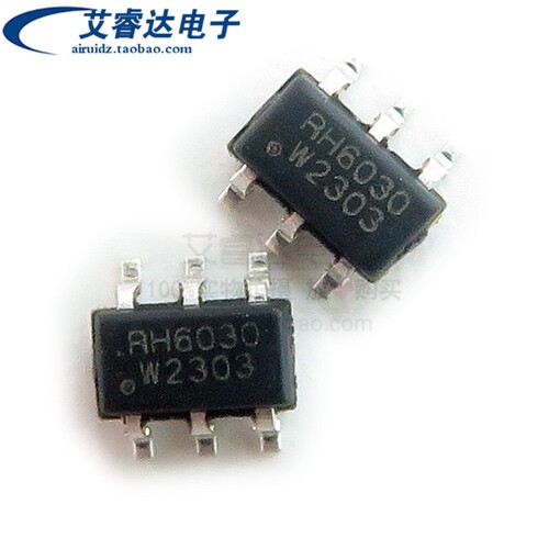 全新融和原装 RH6030 贴片 SOT23-6L 单按键触摸感应芯片 触摸IC