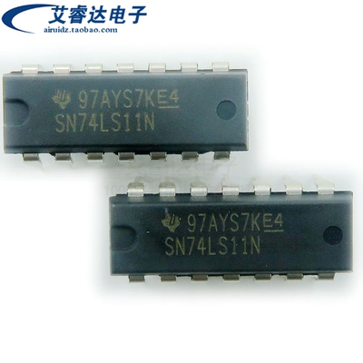 全新原装 SN74LS11N 74LS11 DIP14直插 逻辑芯片