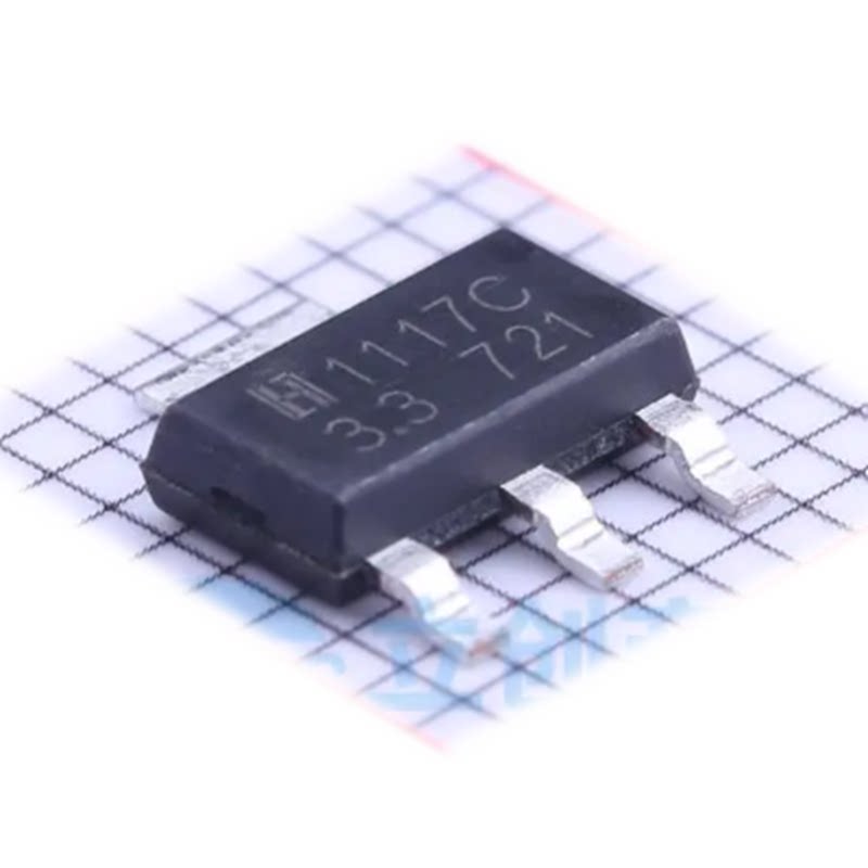 HTC原装 LM1117S-3.3 丝印1117C 3.3  SOT-223-3 线性稳压器(LDO)图片