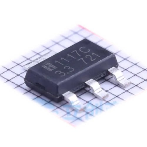 HTC原装 LM1117S-3.3 丝印1117C 3.3  SOT-223-3 线性稳压器(LDO)