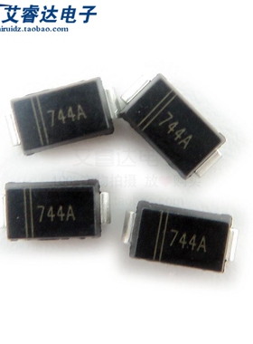 1SMA4744A 744A SMA贴片稳压二极管 DO-214AC全新原装 一份10个