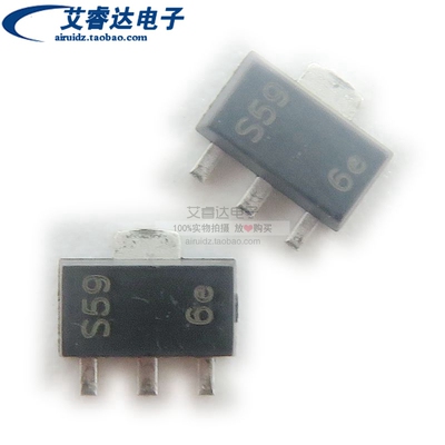 全新 BFU590Q S59 SOT89贴片三极管 NPN高频微波低噪声晶体管
