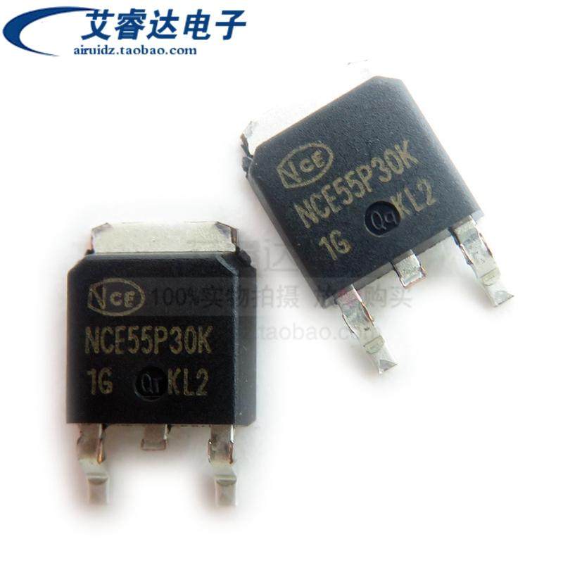 新洁能原装 NCE55P30K 贴片 TO252 P沟道MOS场效应管 55V 30A