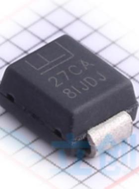 全新力特原装TPSMB27CA 丝印27CA 封装SMB 静电和浪涌保护TVS/ESD