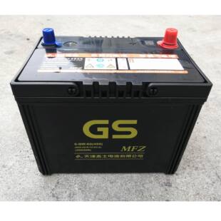 6-QW-60杰士GS12V60Ah蓄电池55D26R电瓶汽车叉车免维护启动电池