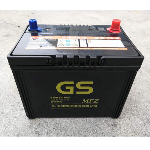 杰士GS12V60Ah汽车蓄电池55D26L