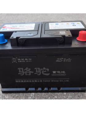 55415更新6-QW-60(550)T6骆驼 12V60Ah铅酸免维护 汽车启动蓄电池