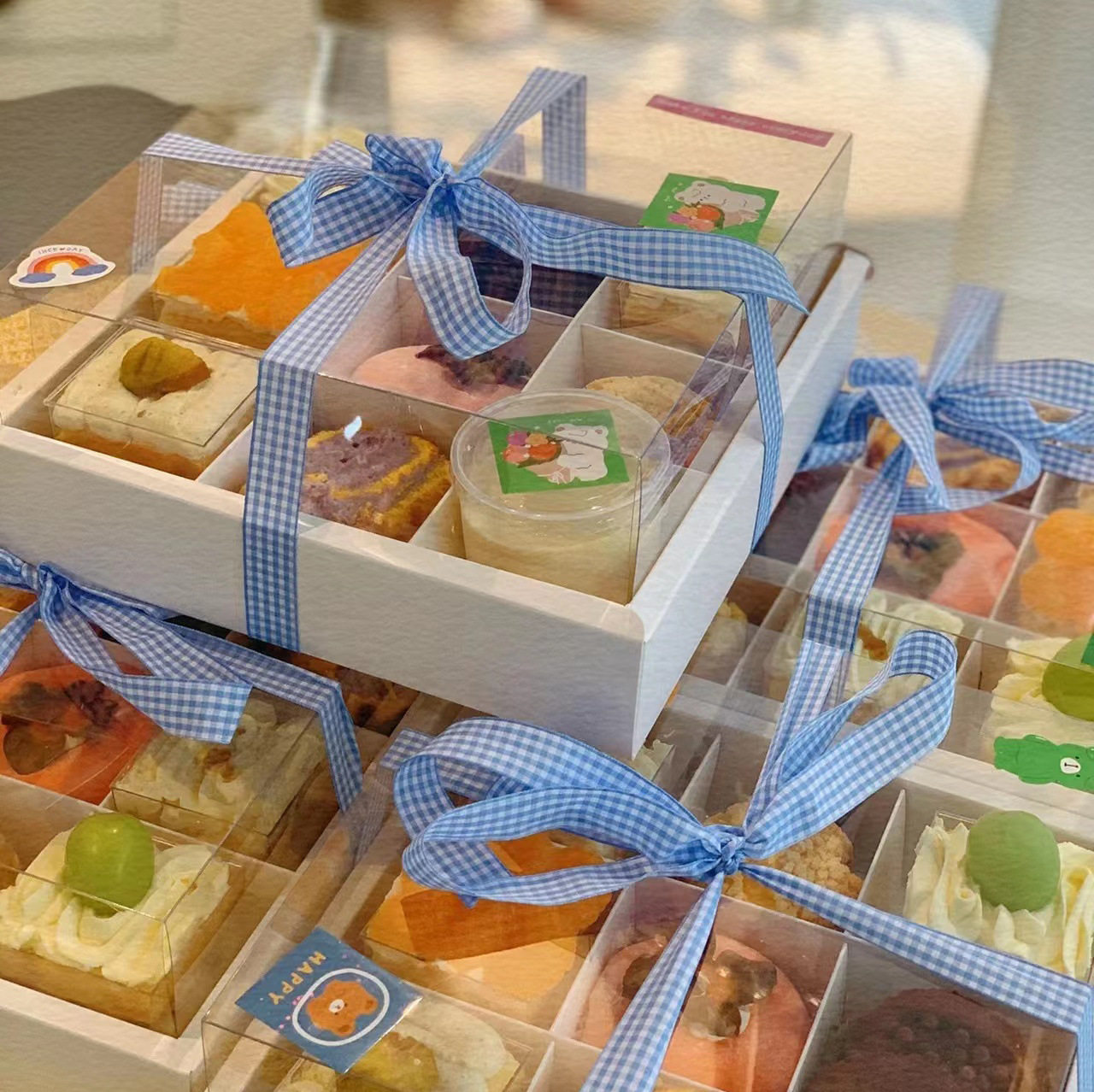 蛋糕慕杯烘焙打包透明盖子