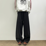 美式重磅设计感卫裤男秋冬潮牌宽松直筒运动休闲裤D593/P55，男装休闲裤，星座206（原A221）