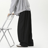 复古垂感双褶休闲西裤男女宽松直筒cleanfit阔腿裤子D510/特P55，男装西裤，星座206（原A221）