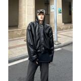 美式高级感夹克棉服男冬季加绒加厚双面穿皮毛一体外套A235/P138，男装夹克，星座206（原A221）