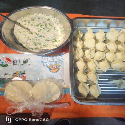 鲅鱼馅手打新鲜纯鲅鱼馅饺子馅鲅鱼丸子黄花鱼馅饺子馅海鲜水饺馅