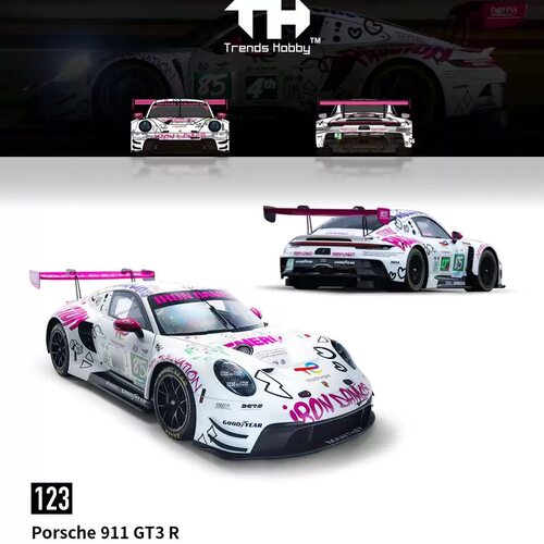 [仅限旧链接客户新拍无货]1/64 TH 保时捷911GT3 R #85 合金封闭