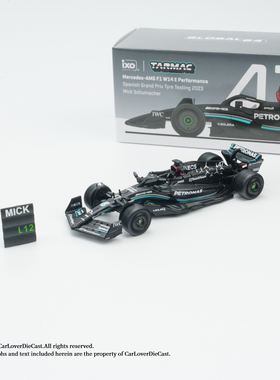 TW 1/64 奔驰AMG F1 W14 E 性能版 西班牙大奖赛版 黑色 合金模型