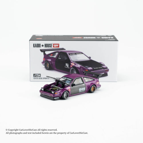 1/64 KHMG 丰田AE86 紫色 合金模型 KHMG254