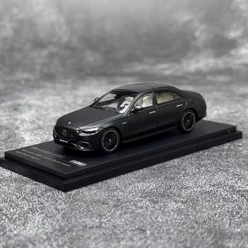 AR 1/64 奔驰W223 S63 哑光黑 合金封闭模型