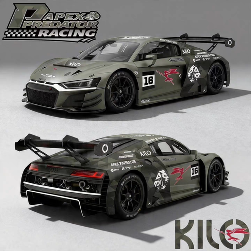 1/64 KILO 奥迪R8 达尔文涂装 合金模型