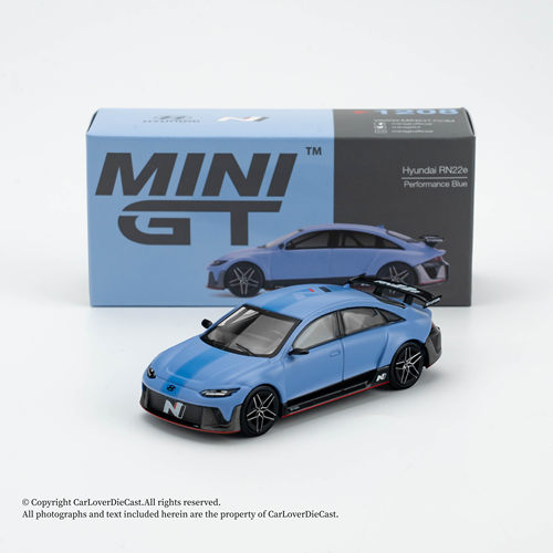 1/64 MINIGT 现代 RN22e (VP1) 韩国限定版 蓝色 合金 MGT1208