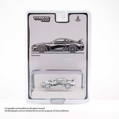 1/64 TW 丰田supra A80 黑白挂卡 合金模型