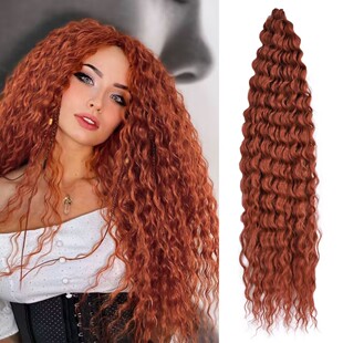 Ariel curl deep twist欧美俄罗斯假发拉美卷55cm kinky braids
