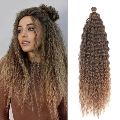 Ariel curl deep欧美俄罗斯假发钩针拉美卷接发丝crochet hair