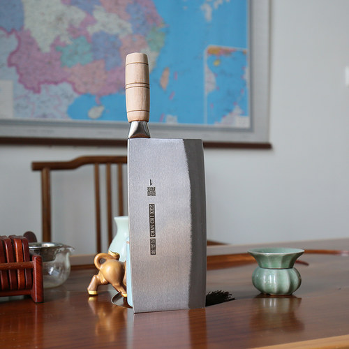 香港陈枝记碳钢砍切家用菜刀正品