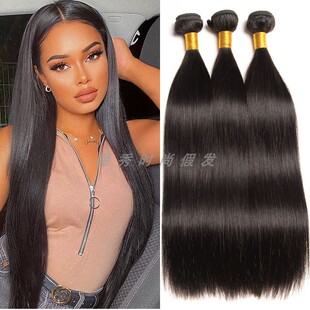bundles 真人发发帘 extensions hair human peruvian straight