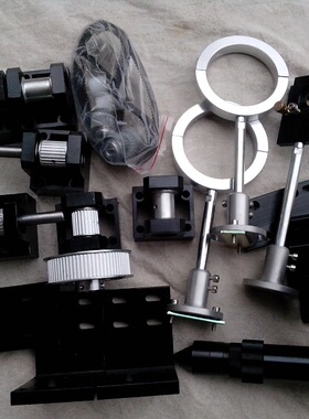 激光雕刻机切割机五金铝配件直线方轨单头整套传动一反二反激光头