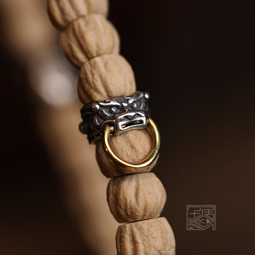 子鱼居恶灵阿呆手串纯银尸陀林