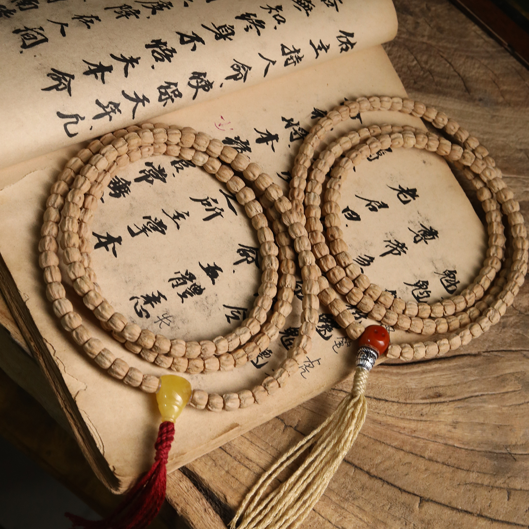 民族风原色流苏藏式手串百香籽