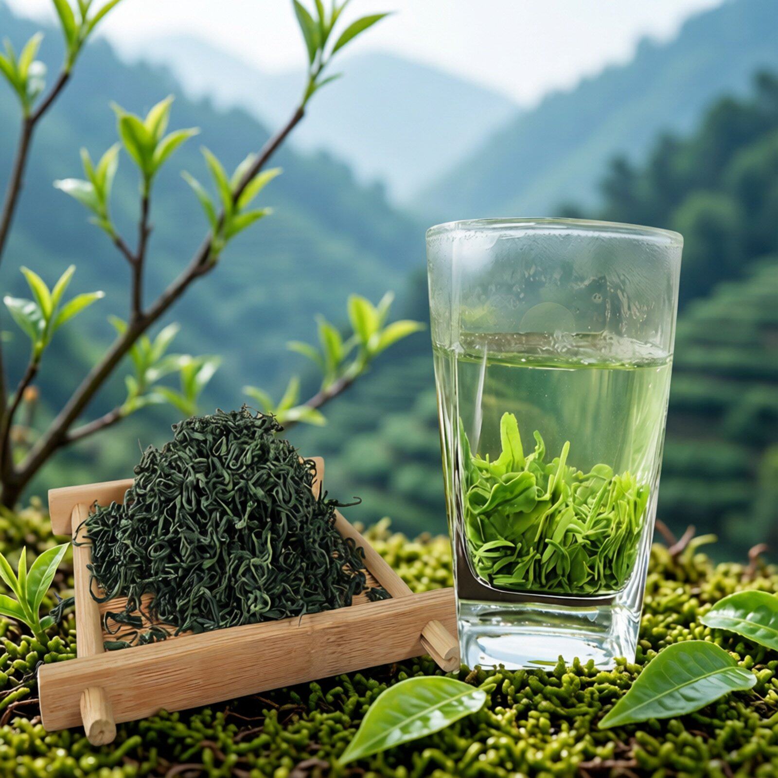 北川毛峰绿茶四川高山茶叶2026新茶散装500g春季嫩芽茗茶清香型