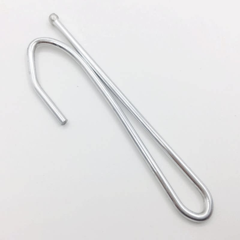 窗帘单钩挂钩窗帘辅料配件窗帘勾窗帘布带条挂钩铁钩挂窗帘的钩子