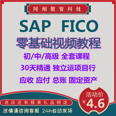 sap系统教学FIORI文档FICO指南练习教程视频S4 HANA培训SAP2000