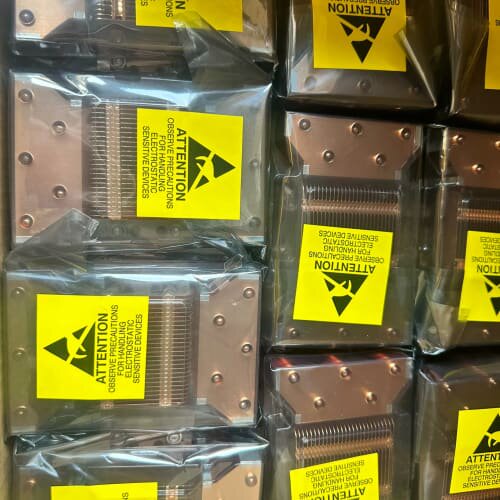 议价全铜 v100 sxm2散热器 sxm2散热器 英伟达可维修